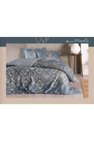 Satin-Bettbezug-Set Marilla Double MARİLLA - Taç