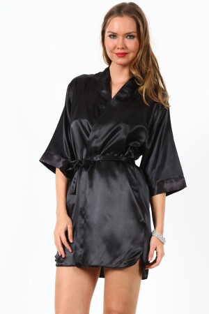 Satin Dressing Gown - Kingspearl