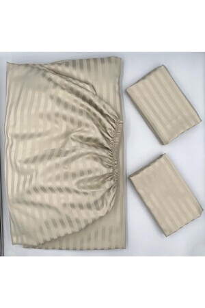 Satin Fitted Sheet + Covered Pillowcase (high Corner Depth) ***Latest Trend*** - Pınarhome Collectıon