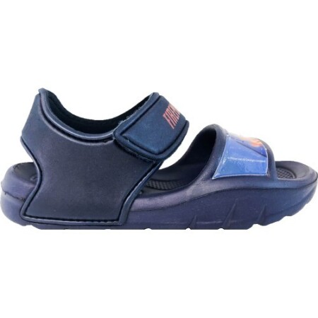 Satin Sandals for Kids Fireman Sam Dark Blue - Setino