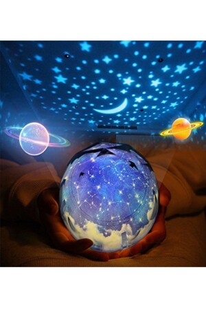 Saturn And Planets Projection Night Lamp Light PLANETSPROJECTION - NETAVANTAJ