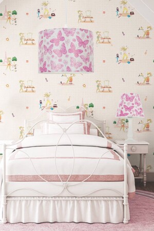 Säulen-Kronleuchter-Lampenschirm-Set für Kinderzimmer, TYC00342647041 - Vivido Abajur