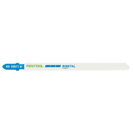Saw blade for jigsaw FESTOOL HS 105/1 BI, 5 pcs. - FESTOOL