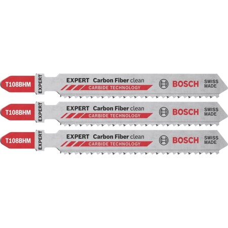 Saw blades BOSCH Expert Carbon Fiber Clean T 108 BHM, 3 pcs. - Bosch Accessories