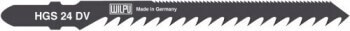 Saw blades for wood (5 pcs.) HGS 24 DV WILPU - Wilpu