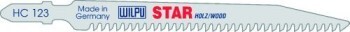 Saw blades for wood, plastic (5 pcs.) HC 123 WILPU - Wilpu