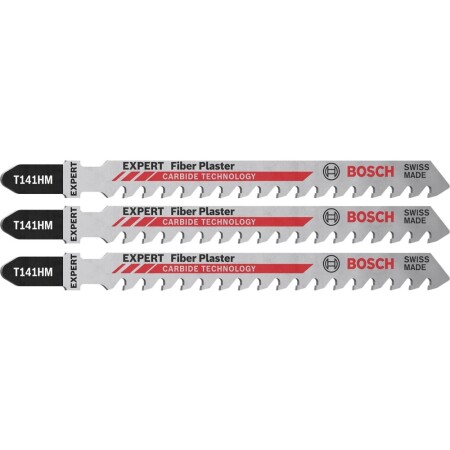 Saws BOSCH Expert Fiber Plaster T 141 HM, 3 pcs. - Bosch Accessories