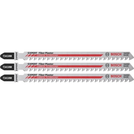 Saws BOSCH Expert Fiber Plaster T 341 HM, 3 pcs. - Bosch Accessories