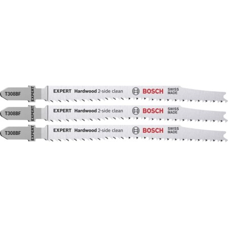 Saws BOSCH Expert Hardwood 2-side clean T 308 BF, 3 pcs. - Bosch Accessories