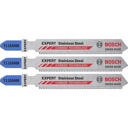 Saws BOSCH Expert Stainless Steel T 118 AHM, 3 pcs. - Bosch Accessories