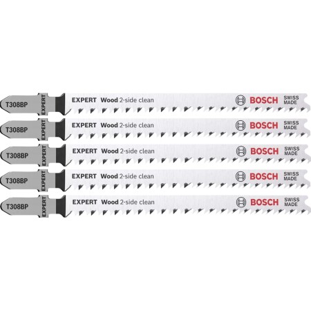 Saws BOSCH Expert Wood 2-side clean T 308 BP, 5 pcs. - Bosch Accessories