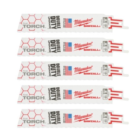 Saws MILWAUKEE TORCH 150mm 18tpi, 5 pcs. - Milwaukee Accessories