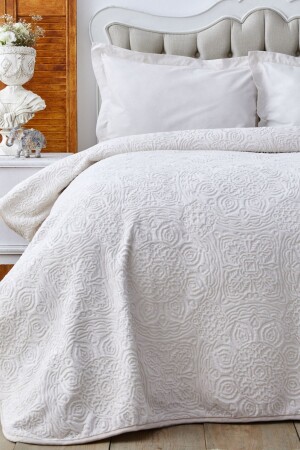 Scala Gray Double Embosy Blanket 200. 18. 01. 0576 - Karaca Home