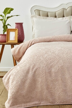 Scala Powder Double Embosy Blanket 200. 18. 01. 0581 - Karaca Home