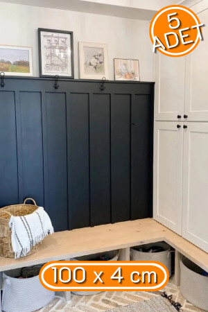 Scandinavian Wall Slat 100cm X 4cm - Yıldırım's Home