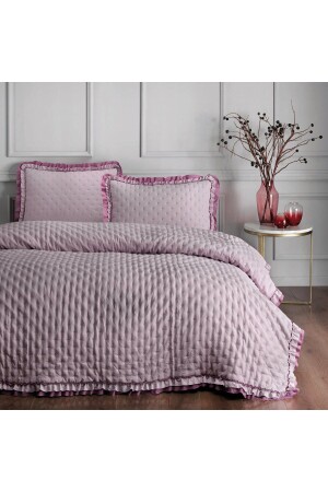 Scarlett Double Bedspread Set Lilac - Linens