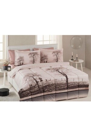 Schlafset Ranforce Double Wood Brown 8697353452789 - Özdilek