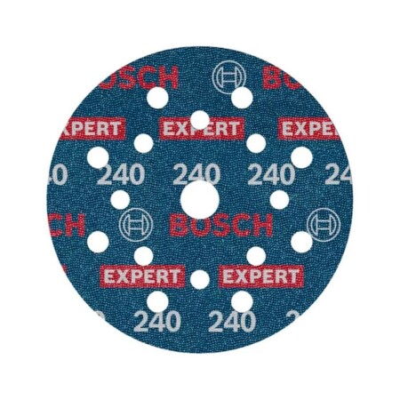 Schleifscheibe BOSCH Expert 0780 125mm P240 Klettverschluss, 50 Stück. - Bosch Accessories
