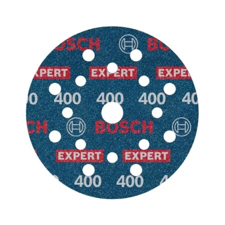 Schleifscheibe BOSCH Expert 0780 125mm P400 Klettverschluss, 50 Stück. - Bosch Accessories