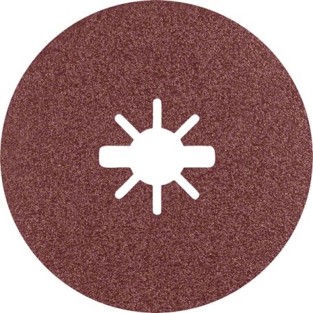 Schleifscheibe BOSCH Expert R781 Prisma Ceramic X-LOCK Faserscheibe, 125 mm, 22,23 mm, G80, 5 Stück. - Bosch Accessories