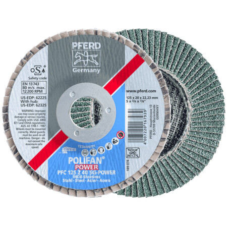 Schleifscheibe PFERD PFC 150 Z40 SG-POWER - Pferd