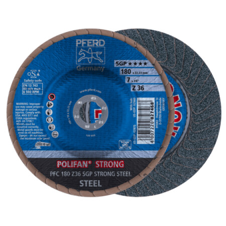 Schleifscheibe PFERD PFC 180 Z 36 SGP STRONG - Pferd