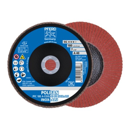 Schleifscheibe PFERD PFC180 SG-Cool A40 - Pferd