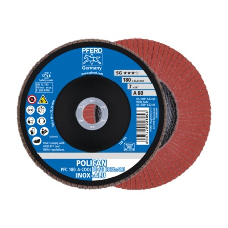 Schleifscheibe PFERD PFC180 SG-Cool A80 - Pferd