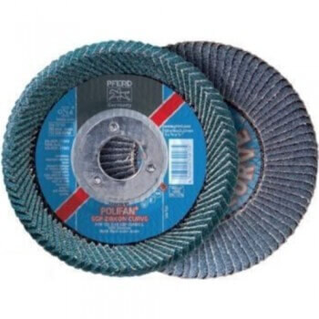 Schleifscheibe Polifan PFR125 Z40 SGP-Curve M PFERD - Pferd