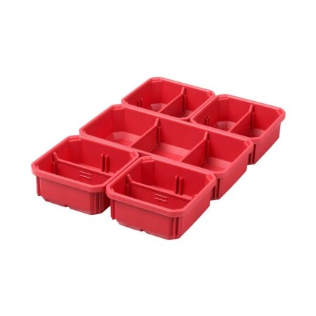 Schmale Zubehörboxen MILWAUKEE Packout, 5 Stück - Milwaukee Packout