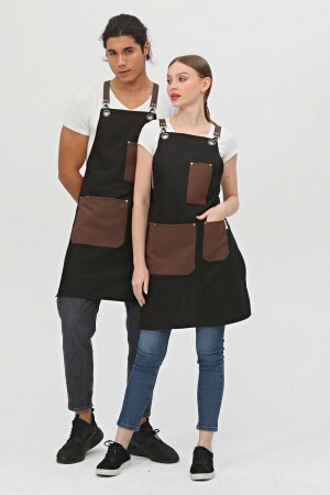 Schürzen für Café, Barista, Friseur, Küche, Koch, Maler und Florist, schmutzabweisende Schürze - Monki Haus