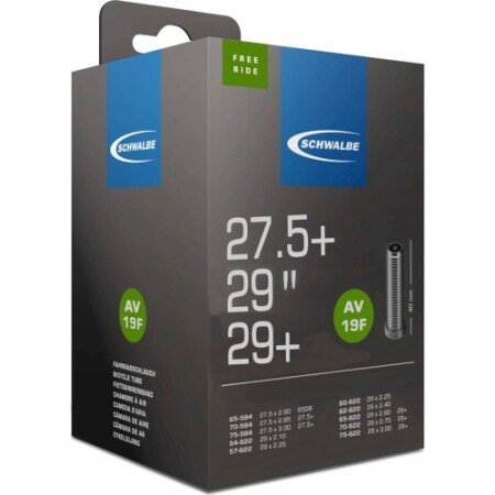 Schwalbe İç Lastik 27.5x2.60/3.00 29x2.35/3.00 (60/85-658/622) AV 40mm (kutuda) - Schwalbe