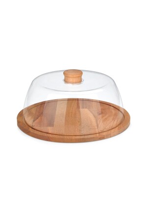 Schwanenkuchenglas 29 cm transparent B2 - WLLN