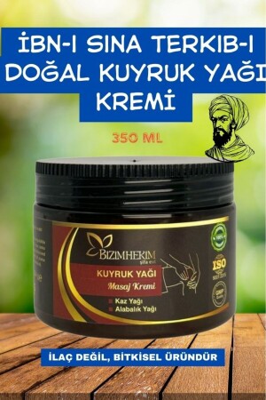 Schwanzölcreme 350 ml 100 % natürlich angereicherte spezielle Avicenna-Formel - Bizimhekim