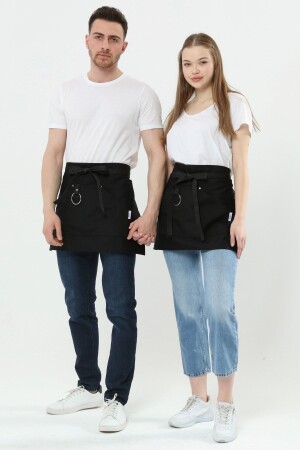 Schwarze Halbschürze - Monki Haus