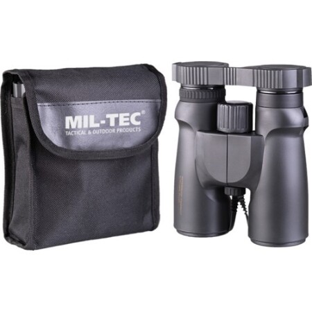 SCHWARZES WASSERDICHTES FERNGLAS 8X42 - MIL-TEC