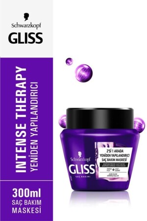 Schwarzkopf Gliss Intense Therapy Restructuring Hair Mask 300 Ml - Gliss