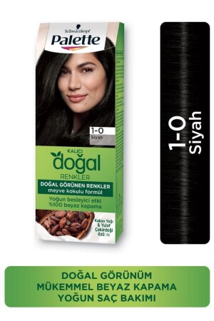 Schwarzkopf Permanent Natural Colors 1-0 Black Hair Dye - Palette