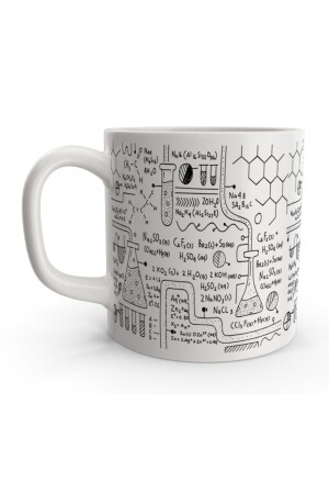 Science Chemistry Formula Design Mug Glass ChmFox - Rock'n Fox