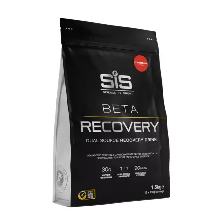 Science in Sport Beta Recovery (1500 g, Strawberry) - Science in Sport