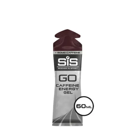 Science in Sport GO Energy + Caffeine Gel (60 ml, Double Espresso) - Science in Sport