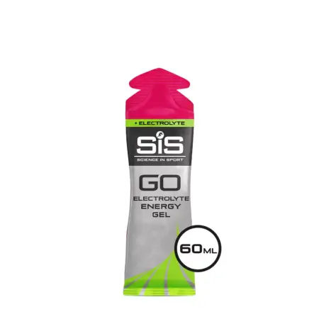 Science in Sport GO Energy + Electrolyte Gel (60 ml, Raspberry) - Science in Sport