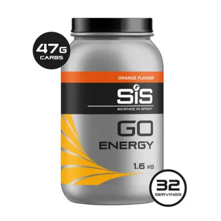 Science in Sport GO Energy Powder (1.6 kg, Orange) - Science in Sport