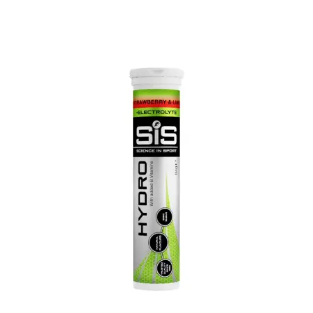 Science in Sport GO Hydro Tablet (20 Effervescent Tablets, Strawberry Lime) - Science in Sport
