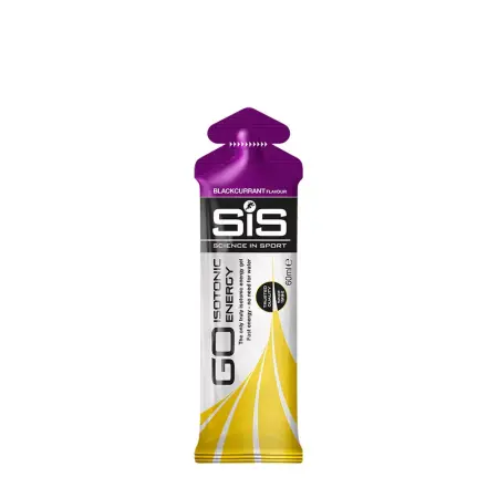 Science in Sport GO Isotonic Energy Gel (60 ml, Blackcurrant) - Science in Sport