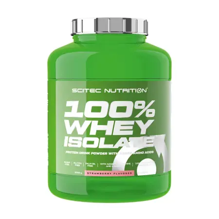Scitec Nutrition 100% Whey Isolate (1816 g, Strawberry) - Scitec Nutrition