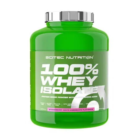 Scitec Nutrition 100% Whey Isolate (1816 g, Strawberry White Chocolate) - Scitec Nutrition