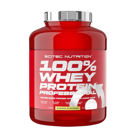 Scitec Nutrition 100% Whey Protein Professional (2350 g, Banana) - Scitec Nutrition