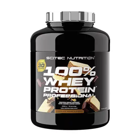 Scitec Nutrition 100% Whey Protein Professional (2350 g, Chocolate Wafer) - Scitec Nutrition