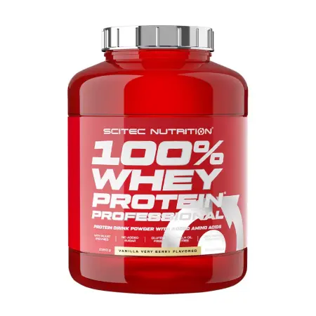 Scitec Nutrition 100% Whey Protein Professional (2350 g, Vanilla-wild berry) - Scitec Nutrition